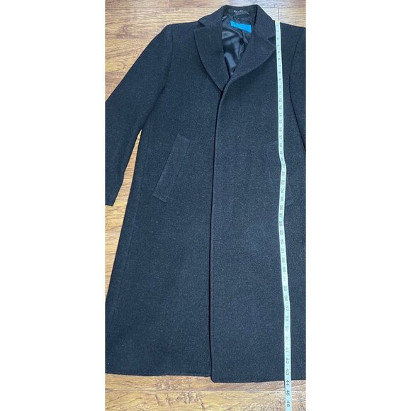 Vintage Weather Report Men’s 40R Wool Cashmere Blend Overcoat Jacket 4 Button - Picture 9 of 12